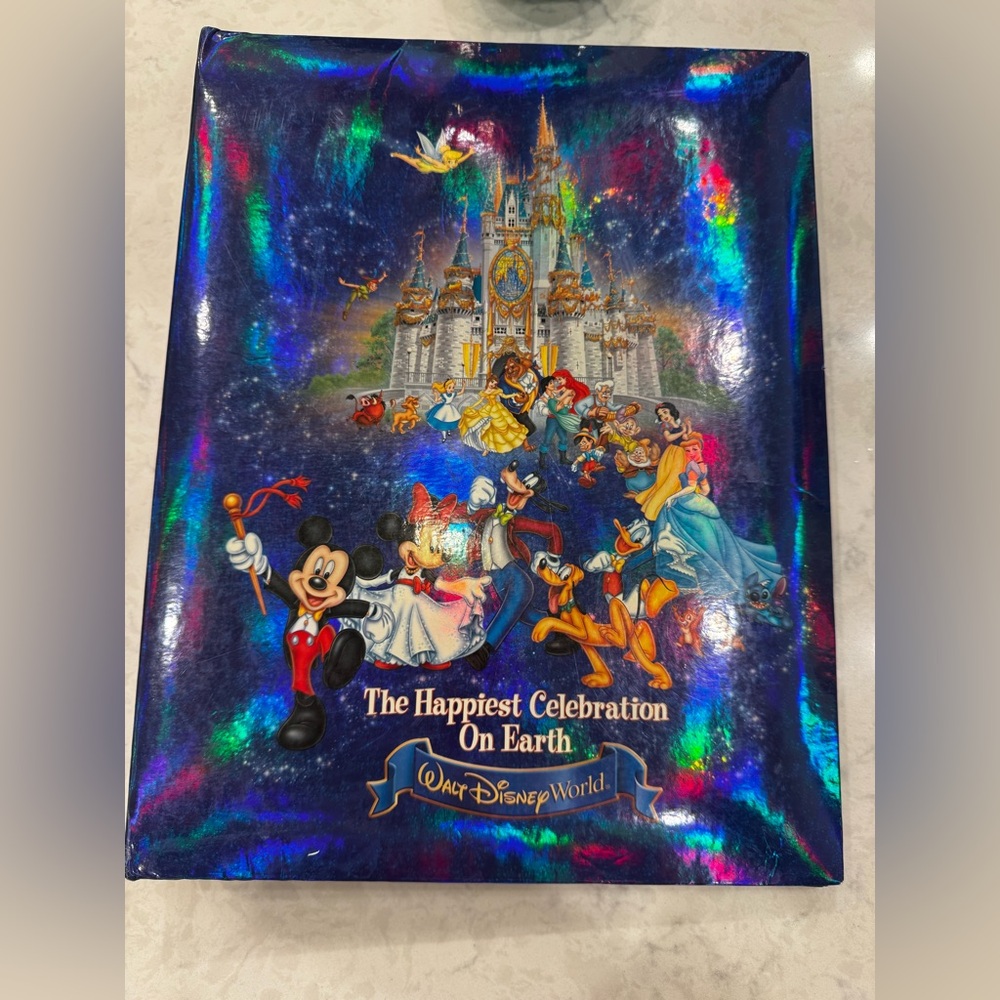 2005 Walt Disney World “Happiest Celebration on Earth” Scrapbook Album